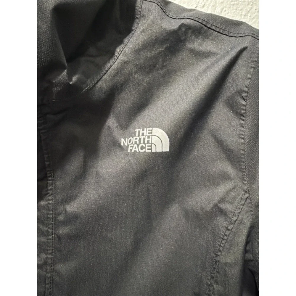 Authentic  The North Face Girls' Resolve Reflective Jacket,  Black  Size L14/16